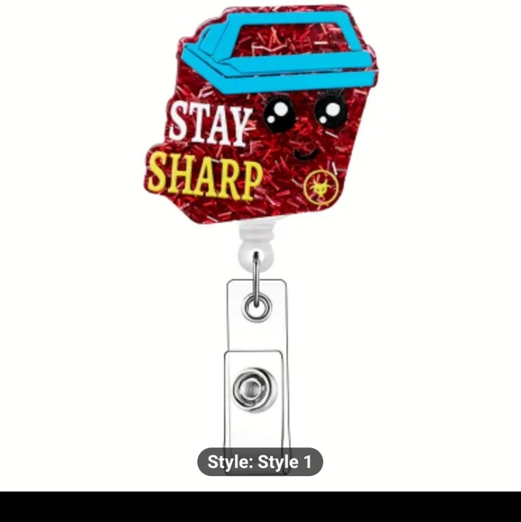 Acrylic badge reel - Picture 1 of 2